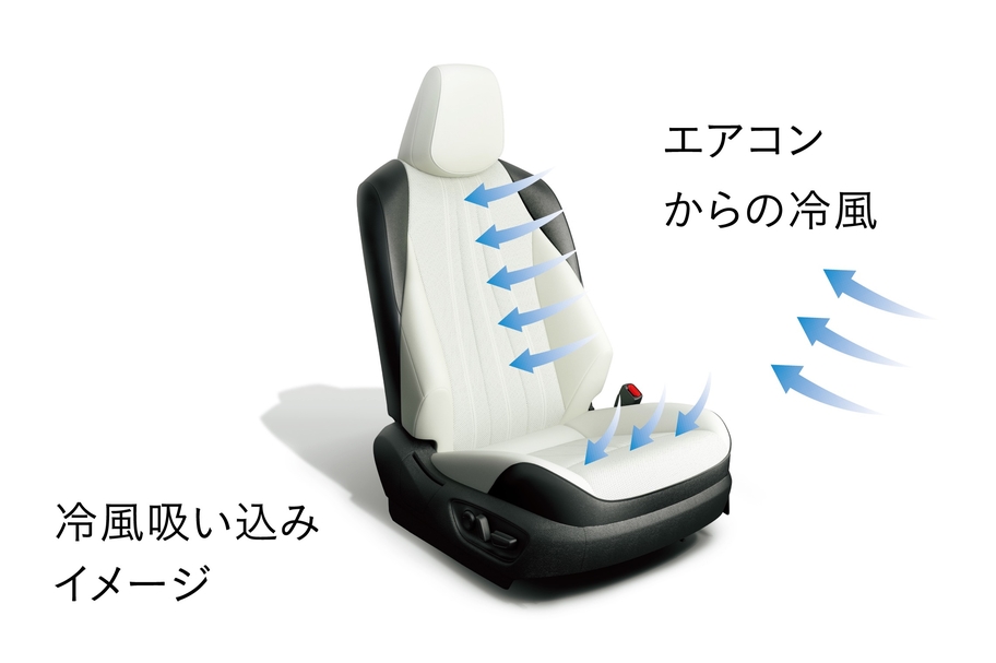 前席シートベンチレーション